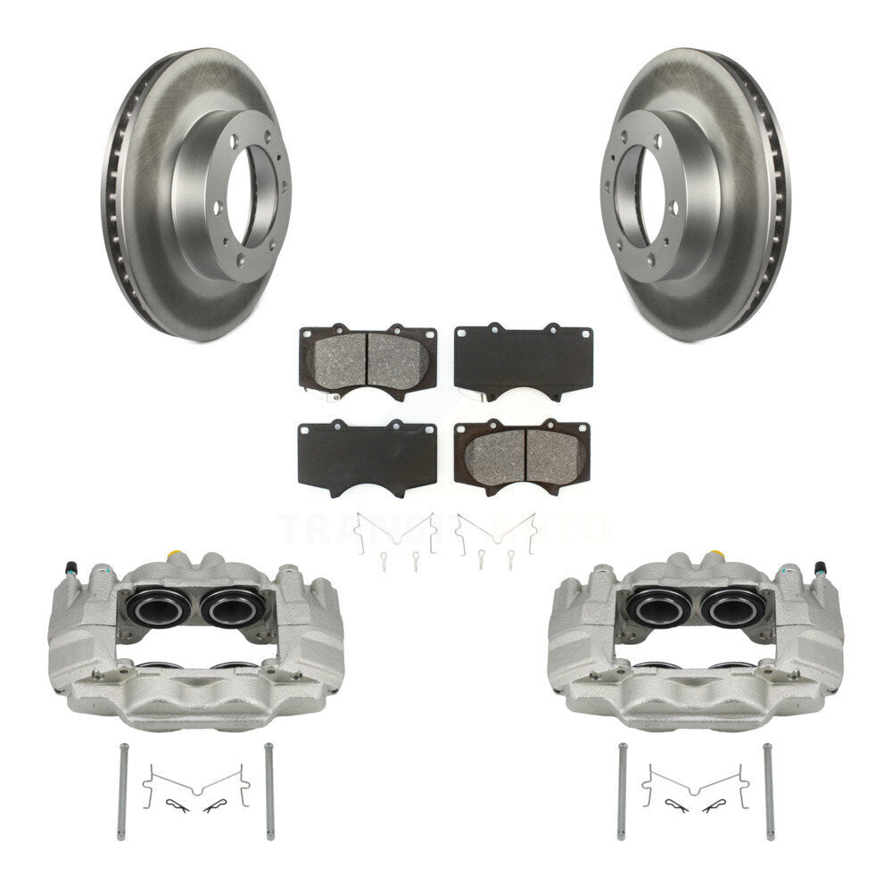 Transit Auto KCG-100751S Disc Brake Kit for 2007-2022 Toyota Tacoma, Toyota FJ Cruiser - Front product image
