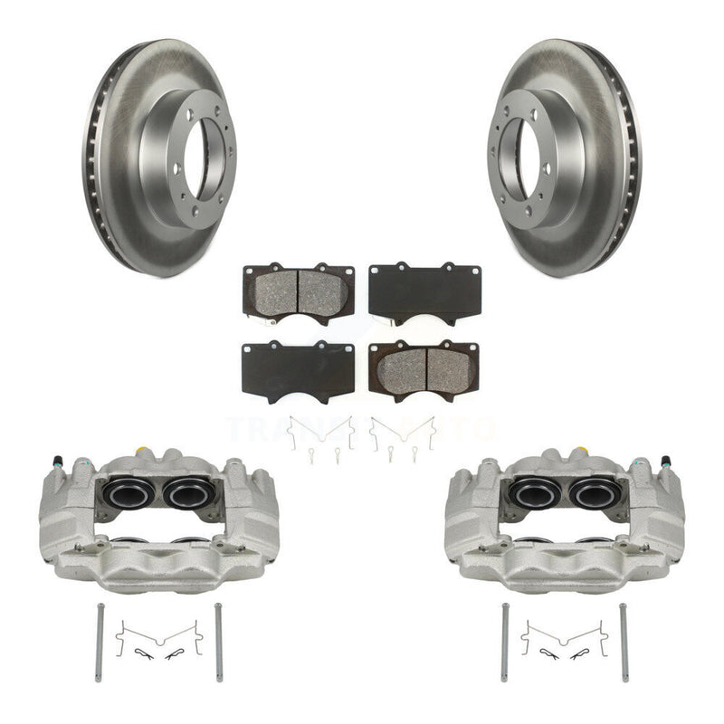 Transit Auto KCG-100751S Disc Brake Kit for 2007-2022 Toyota Tacoma, Toyota FJ Cruiser - Front product image