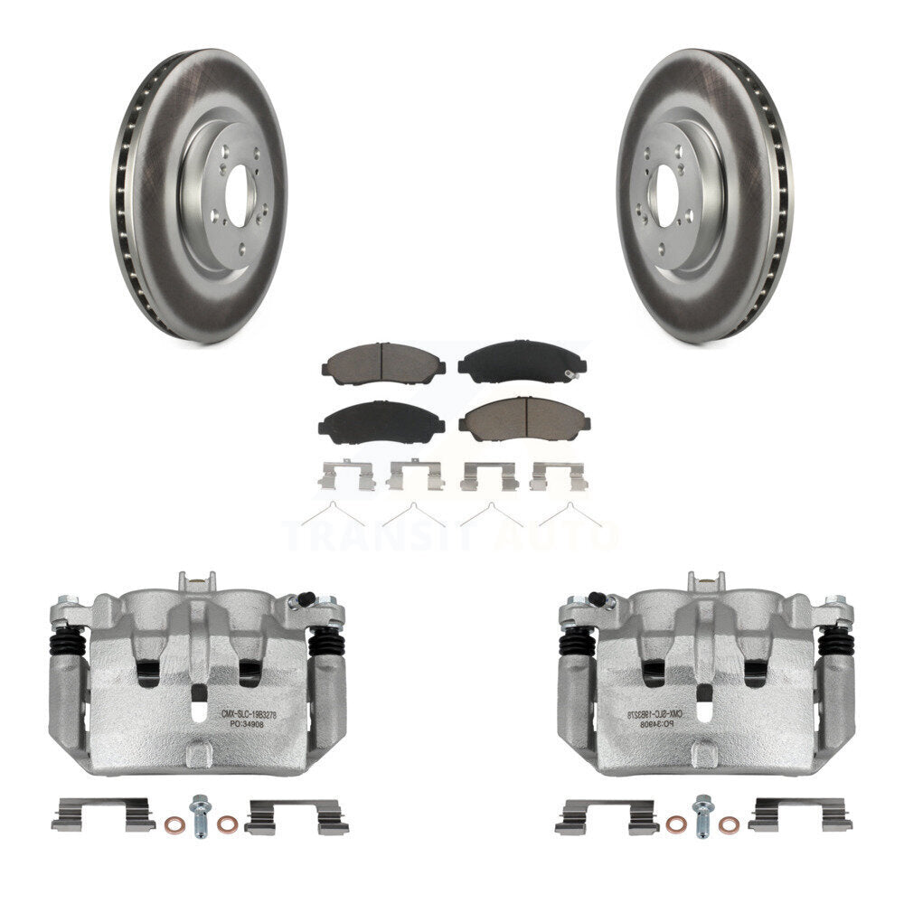 Transit Auto KCG-100752C Disc Brake Kit for 2007-2013 Acura ZDX, Acura MDX - Front product image