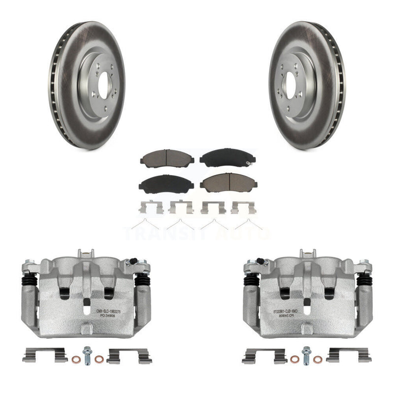 Transit Auto KCG-100752C Disc Brake Kit for 2007-2013 Acura ZDX, Acura MDX - Front product image
