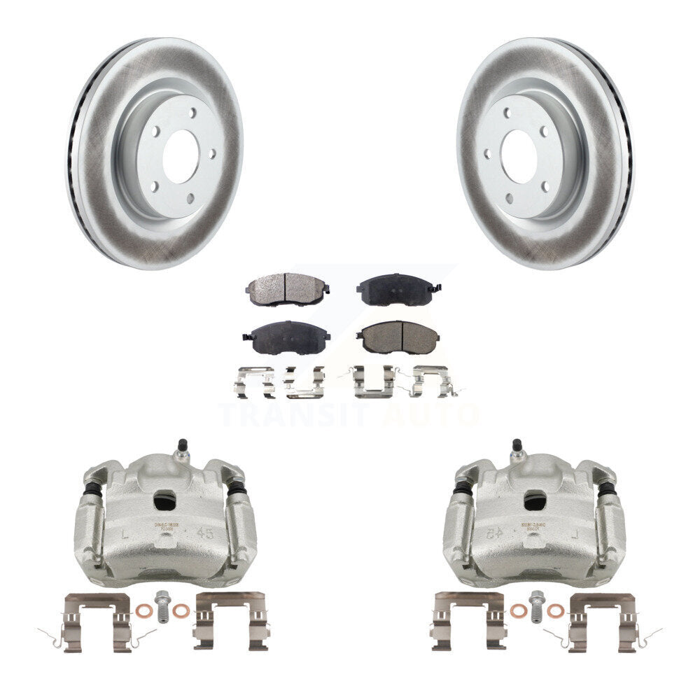 Transit Auto KCG-100752P Disc Brake Kit for 2007-2010 Nissan Altima - Front product image