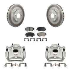 Transit Auto KCG-100752T Disc Brake Kit for 2013-2016 Kia Sorento, Hyundai Santa Fe Sport - Front product image