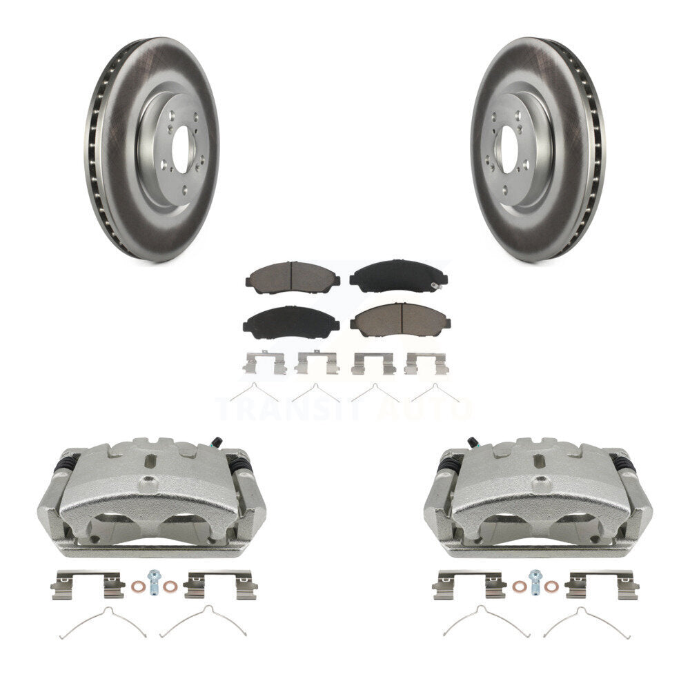 Transit Auto KCG-100753C Disc Brake Kit for 2009-2015 Honda Pilot - Front product image
