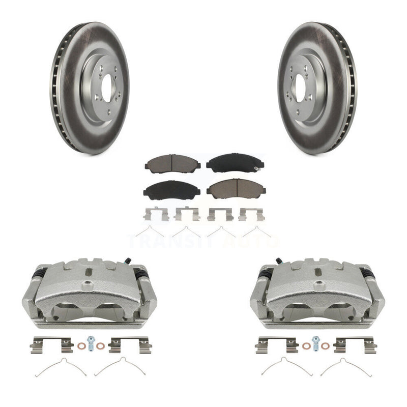 Transit Auto KCG-100753C Disc Brake Kit for 2009-2015 Honda Pilot - Front product image