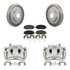 Transit Auto KCG-100753T Disc Brake Kit for 2017-2019 Hyundai Santa Fe, Hyundai Santa Fe XL - Front product image