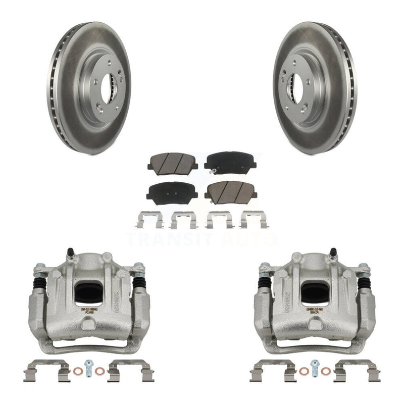 Transit Auto KCG-100754C Disc Brake Kit for 2010-2013 Kia Sorento, Hyundai Santa Fe - Front product image