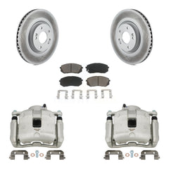 Transit Auto KCG-100756C Disc Brake Kit for 2016 Hyundai Tucson - Front product image