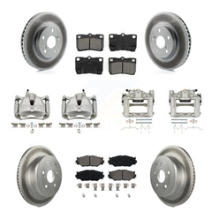 Transit Auto KCG-100756S Disc Brake Kit for 2010-2013 Lexus IS250 - Front and Rear product image