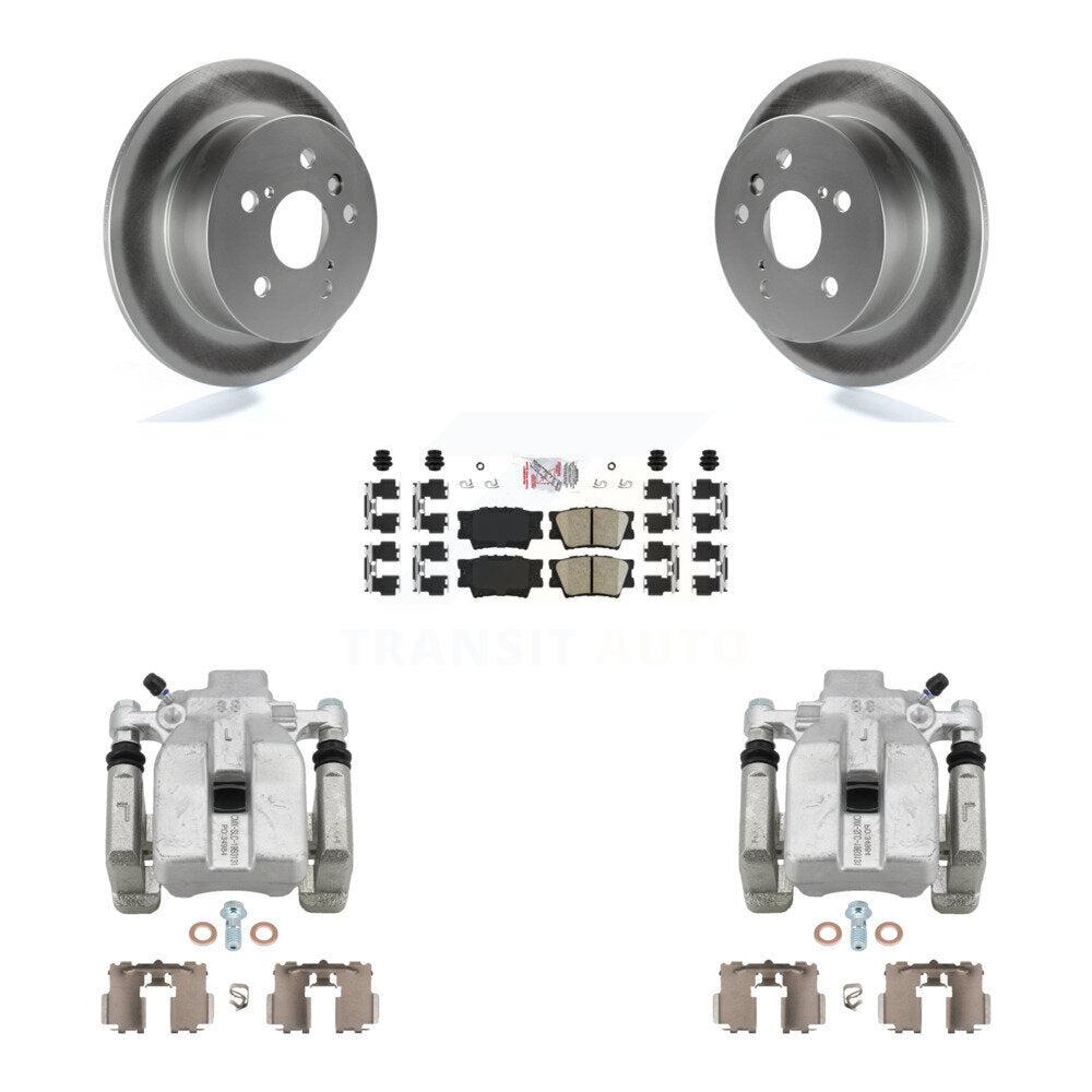Transit Auto KCG-100757N Disc Brake Kit for 2007-2012 Lexus ES350, Toyota Camry, Toyota Avalon - Rear product image