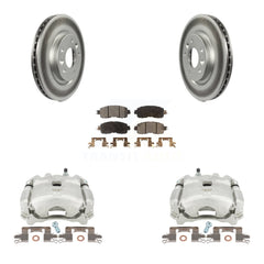 Transit Auto KCG-100757P Disc Brake Kit for 2015-2017 Nissan LEAF - Front product image