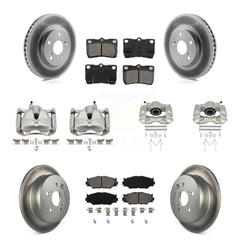 Transit Auto KCG-100757S Disc Brake Kit for 2006-2009 Lexus IS250 - Front and Rear product image