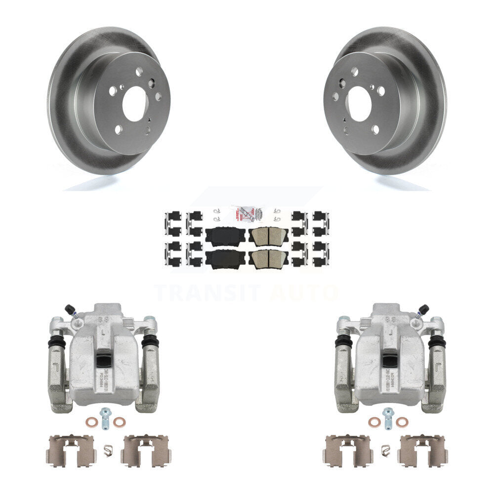 Transit Auto KCG-100758N Disc Brake Kit for 2007-2012 Lexus ES350, Toyota Camry, Toyota Avalon - Rear product image