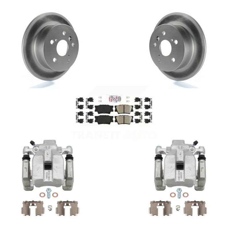 Transit Auto KCG-100758N Disc Brake Kit for 2007-2012 Lexus ES350, Toyota Camry, Toyota Avalon - Rear product image