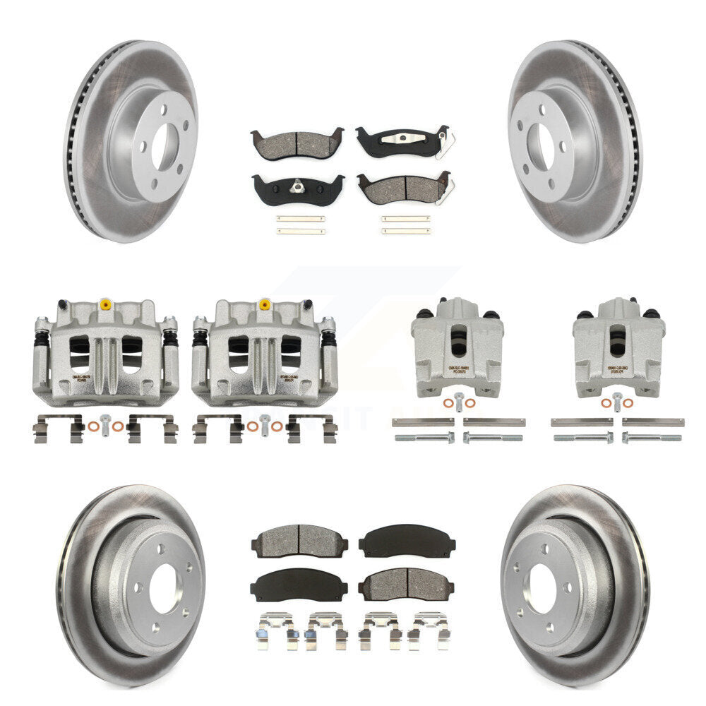 Transit Auto KCG-100758S Disc Brake Kit for 2010-2011 Ford Ranger - Front and Rear product image