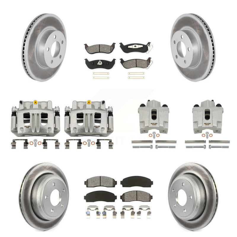 Transit Auto KCG-100758S Disc Brake Kit for 2010-2011 Ford Ranger - Front and Rear product image