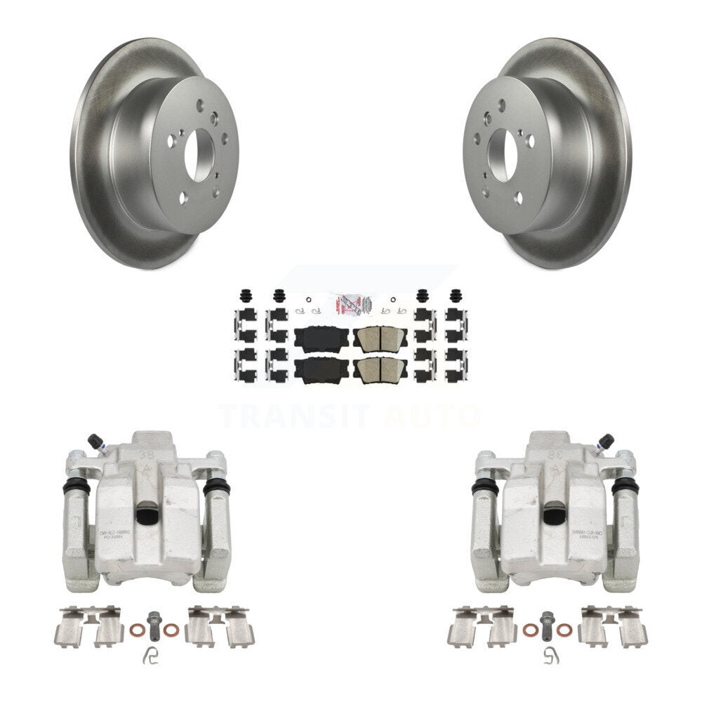 Transit Auto KCG-100759N Disc Brake Kit for 2012-2018 Lexus ES300h, Lexus ES350, Toyota Avalon & more - Rear product image