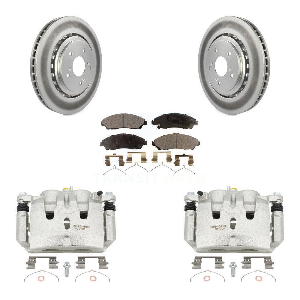 Transit Auto KCG-100759T Disc Brake Kit for 2014-2016 Acura MDX - Front product image
