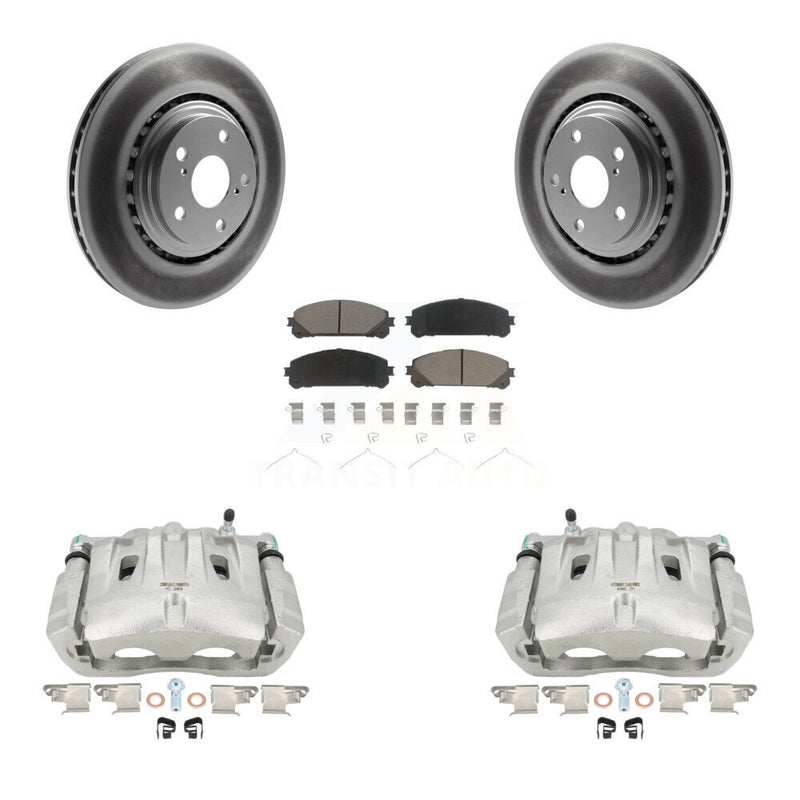 Transit Auto KCG-100760C Disc Brake Kit for 2010-2020 Toyota Highlander, Toyota Sienna, Lexus RX350 - Front product image