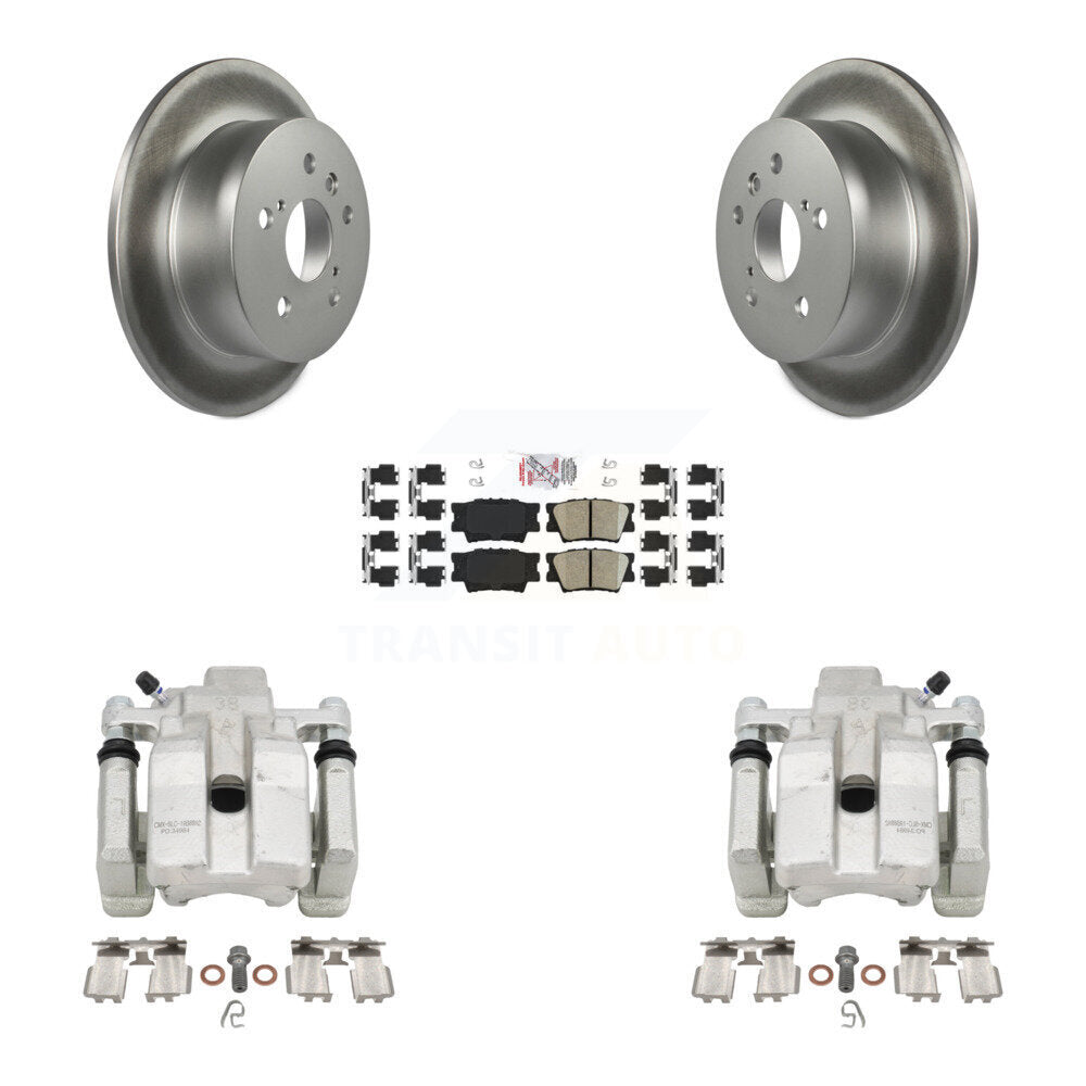 Transit Auto KCG-100760N Disc Brake Kit for 2012-2018 Lexus ES300h, Lexus ES350, Toyota Avalon & more - Rear product image