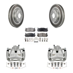 Transit Auto KCG-100761P Disc Brake Kit for 2007-2018 Lexus ES300h, Toyota Avalon, Toyota Camry & more - Front product image