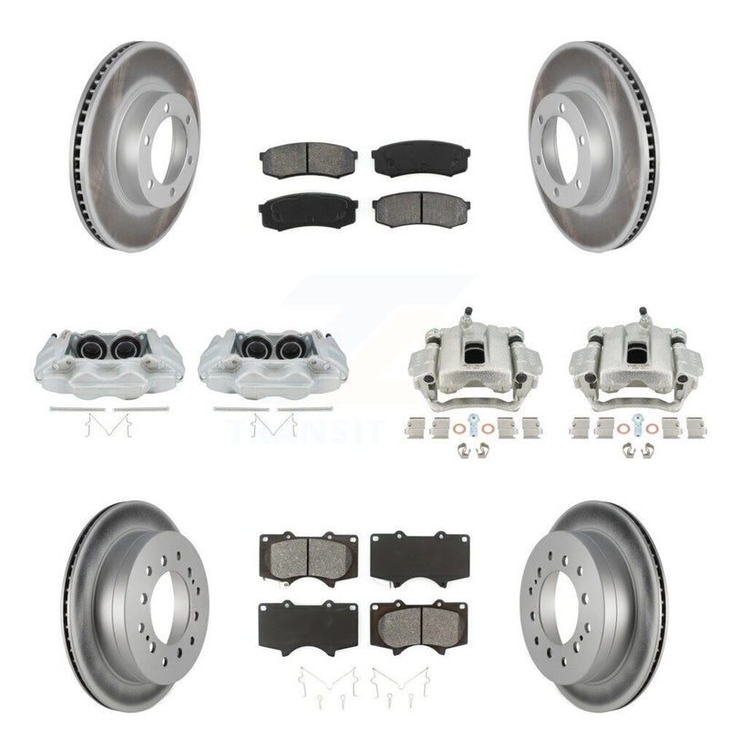 Transit Auto KCG-100762S Disc Brake Kit for 2003-2009 Lexus GX470 - Front and Rear product image