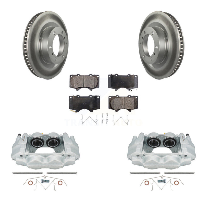 Transit Auto KCG-100762T Disc Brake Kit for 2010-2015 Lexus GX460, Toyota 4Runner - Front product image