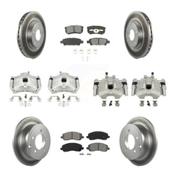 Transit Auto KCG-100764S Disc Brake Kit for 2007-2017 Chrysler 200, Dodge Caliber, Dodge Avenger & more - Front and Rear product image