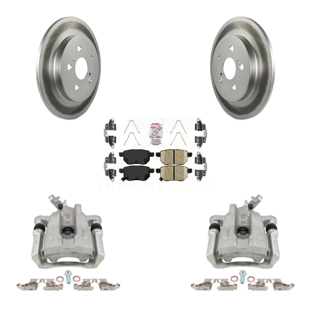 Transit Auto KCG-100765N Disc Brake Kit for 2009-2019 Toyota Corolla, Toyota Matrix, Pontiac Vibe - Rear product image