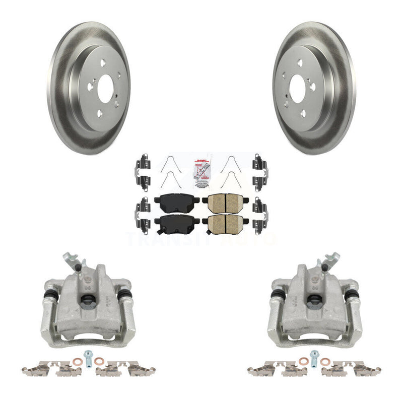 Transit Auto KCG-100765N Disc Brake Kit for 2009-2019 Toyota Corolla, Toyota Matrix, Pontiac Vibe - Rear product image