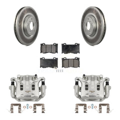 Transit Auto KCG-100765P Disc Brake Kit for 2009-2013 INFINITI G37 - Front product image