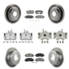 Transit Auto KCG-100765S Disc Brake Kit for 2008-2016 Mitsubishi Lancer - Front and Rear product image