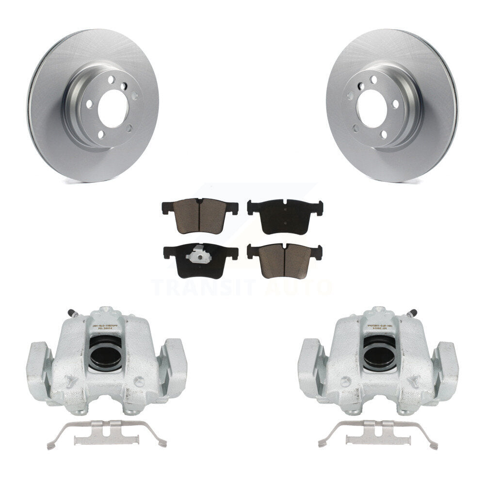 Transit Auto KCG-100766C Disc Brake Kit for 2016-2018 BMW 330e - Front product image