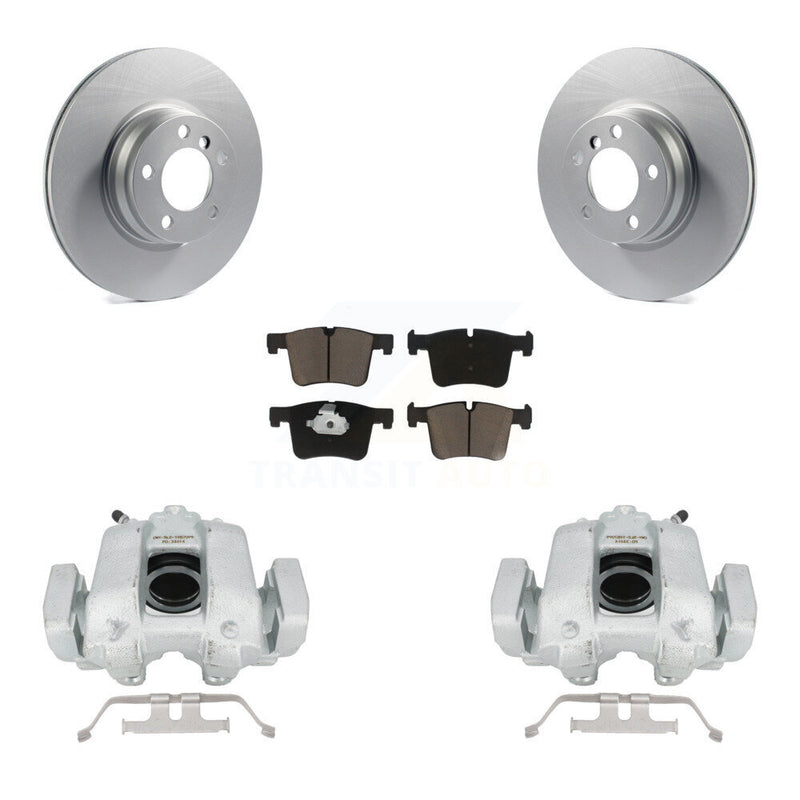 Transit Auto KCG-100766C Disc Brake Kit for 2016-2018 BMW 330e - Front product image