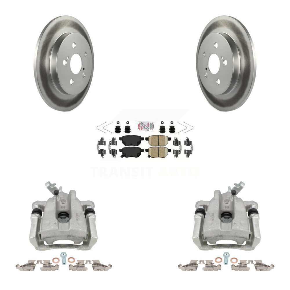 Transit Auto KCG-100766N Disc Brake Kit for 2009-2019 Toyota Corolla, Toyota Matrix, Pontiac Vibe - Rear product image