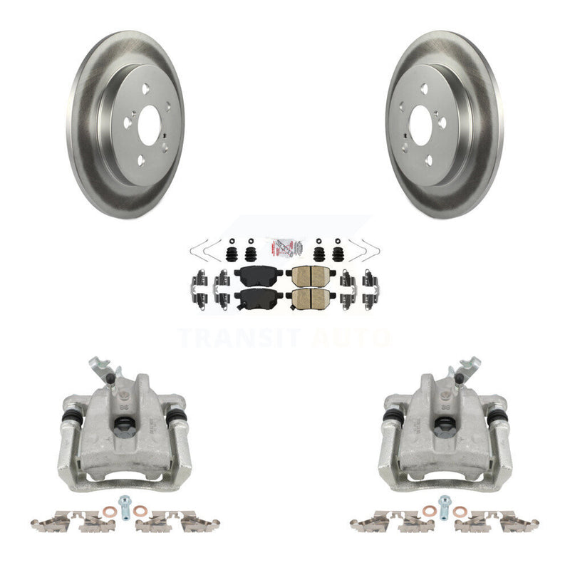 Transit Auto KCG-100766N Disc Brake Kit for 2009-2019 Toyota Corolla, Toyota Matrix, Pontiac Vibe - Rear product image