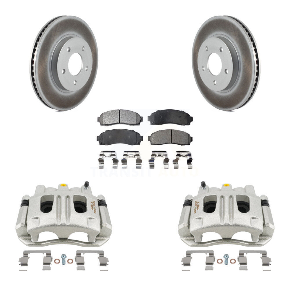 Transit Auto KCG-100766P Disc Brake Kit for 2004-2007 Chevrolet Equinox, Pontiac Torrent, Saturn Vue - Front product image