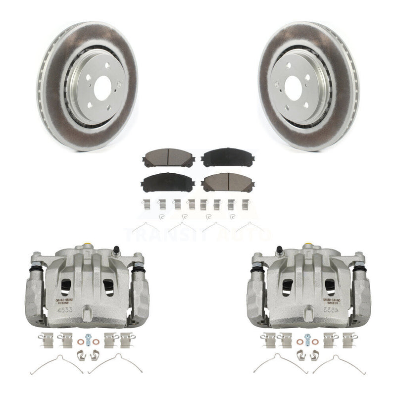 Transit Auto KCG-100767C Disc Brake Kit for 2022 Lexus NX250, Lexus NX350, Lexus NX350h - Front product image