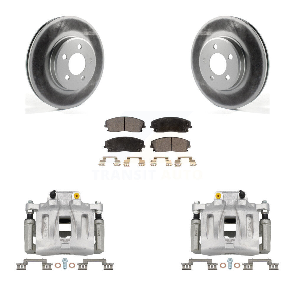 Transit Auto KCG-100767P Disc Brake Kit for 2005-2011 Chrysler 300, Dodge Challenger, Dodge Charger & more - Front product image