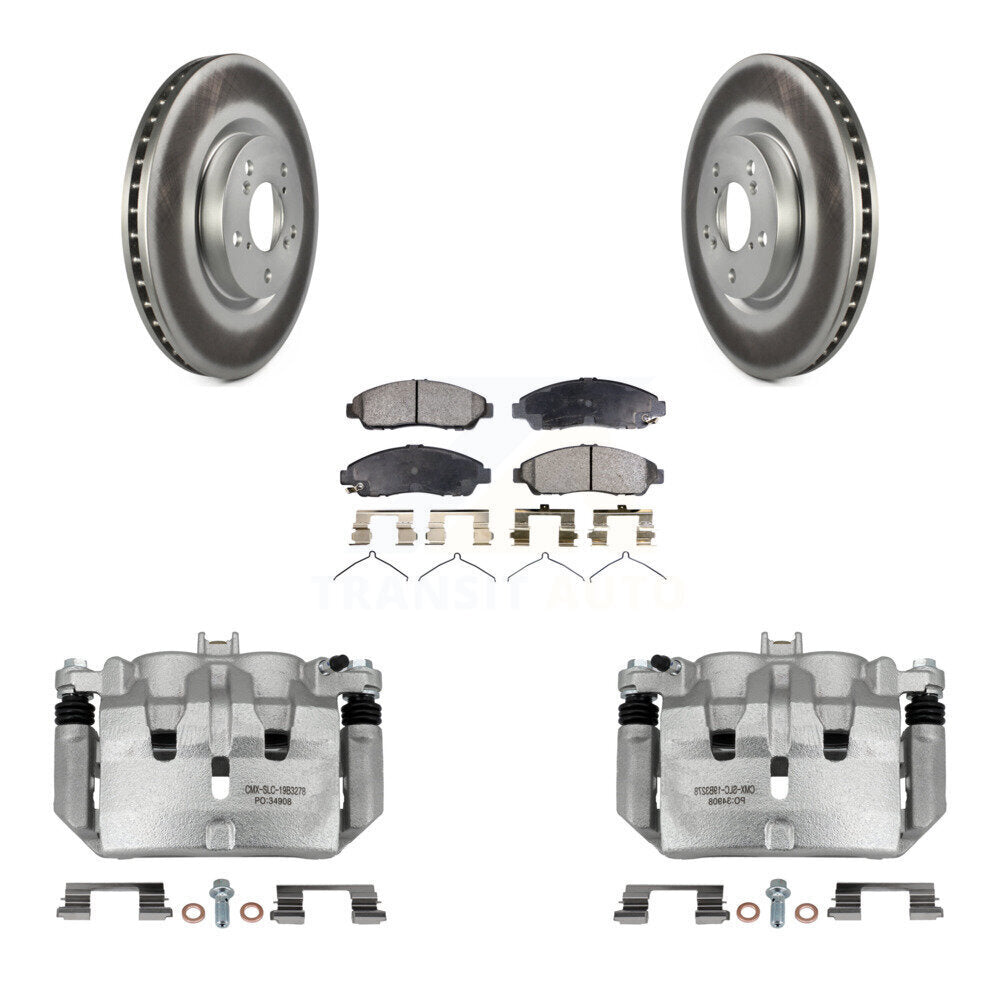 Transit Auto KCG-100767T Disc Brake Kit for 2007-2013 Acura ZDX, Acura MDX - Front product image