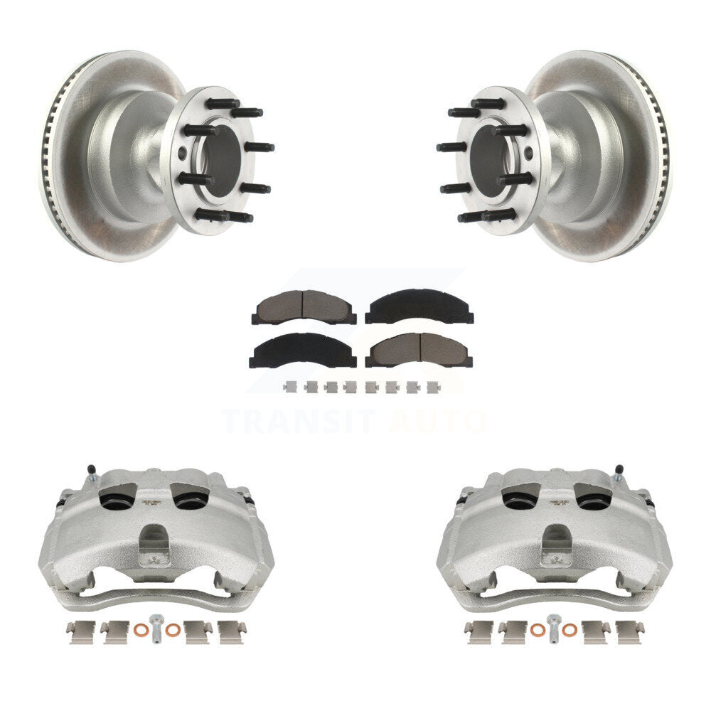 Transit Auto KCG-100768C Disc Brake Kit for 2008-2022 Ford E-350 Super Duty, Ford E-450 Super Duty - Front product image
