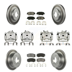 Transit Auto KCG-100768S Disc Brake Kit for 2012-2013 Kia Soul - Front and Rear product image