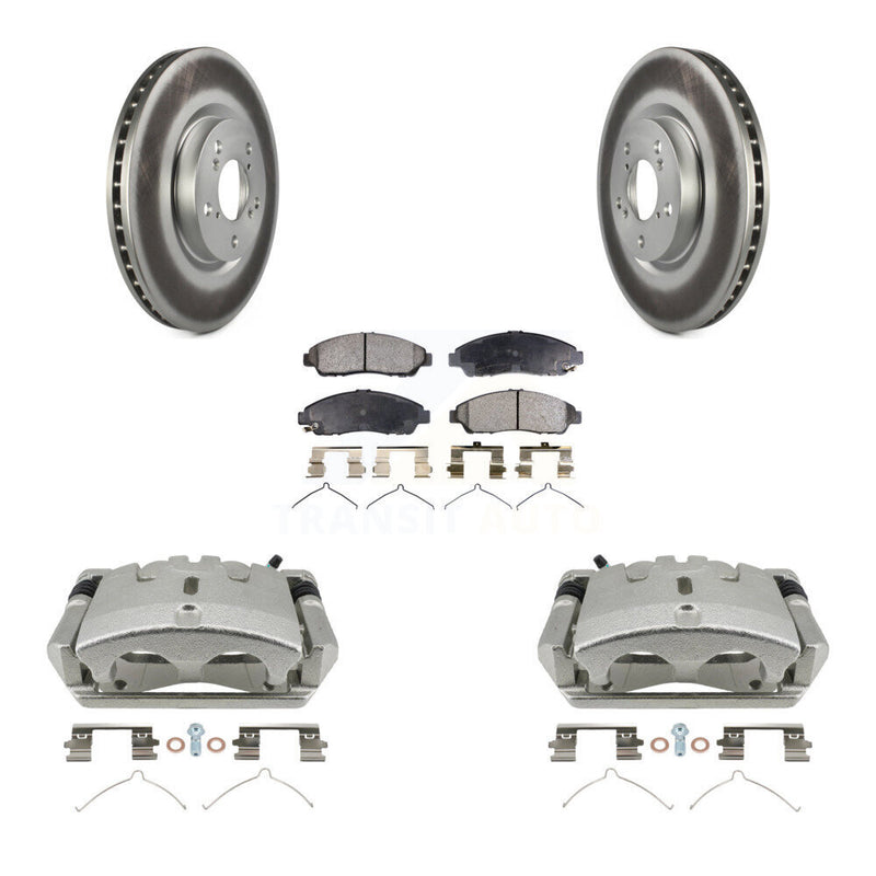 Transit Auto KCG-100768T Disc Brake Kit for 2009-2015 Honda Pilot - Front product image