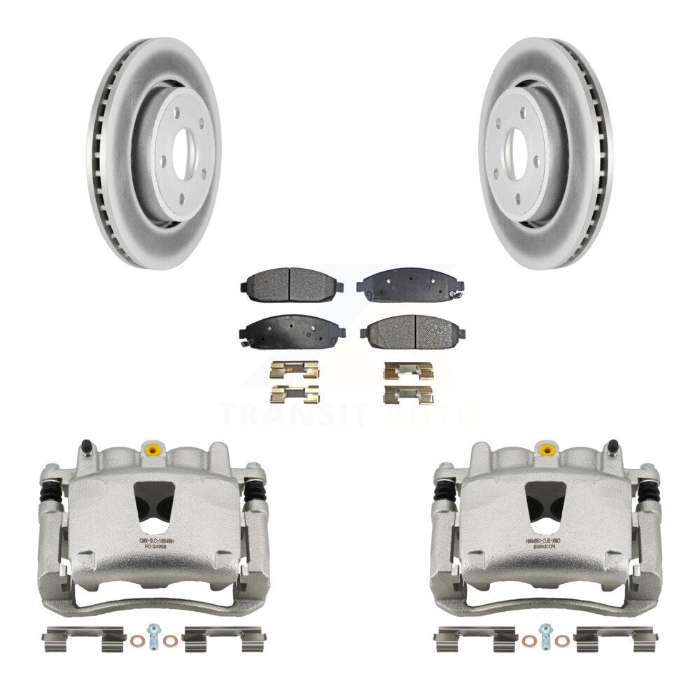 Transit Auto KCG-100769P Disc Brake Kit for 2005-2010 Jeep Grand Cherokee, Jeep Commander - Front product image