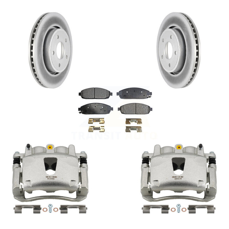 Transit Auto KCG-100769P Disc Brake Kit for 2005-2010 Jeep Grand Cherokee, Jeep Commander - Front product image