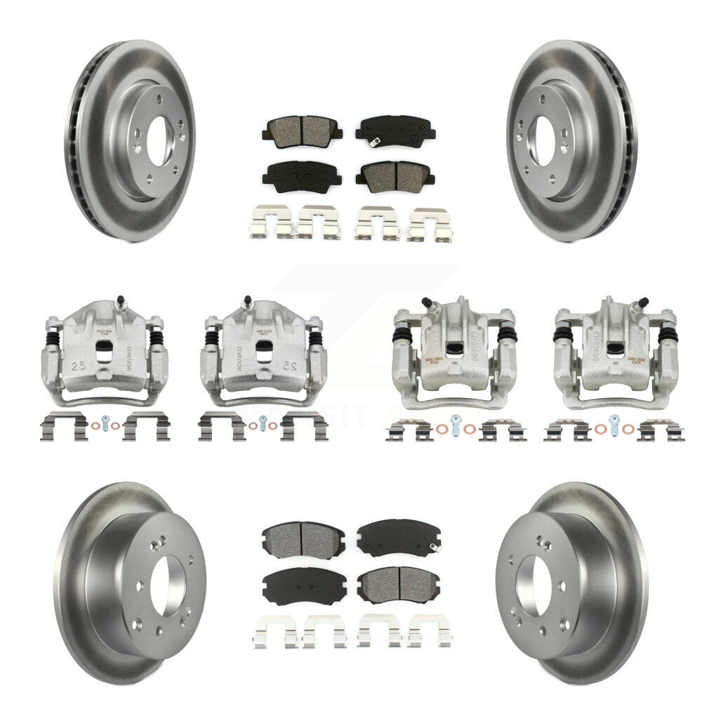 Transit Auto KCG-100769S Disc Brake Kit for 2010-2011 Kia Soul - Front and Rear product image