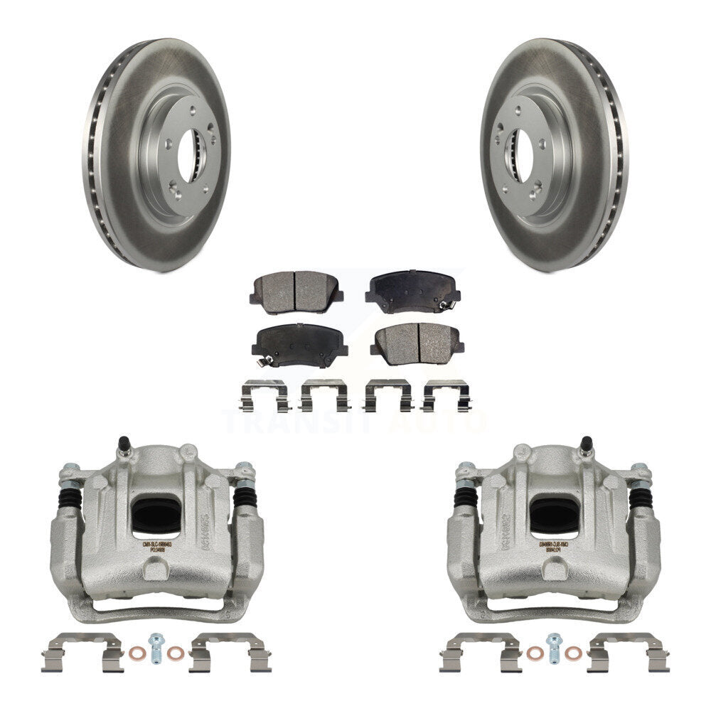Transit Auto KCG-100769T Disc Brake Kit for 2010-2013 Kia Sorento, Hyundai Santa Fe - Front product image