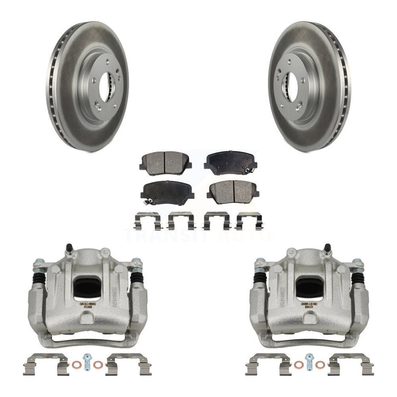 Transit Auto KCG-100769T Disc Brake Kit for 2010-2013 Kia Sorento, Hyundai Santa Fe - Front product image