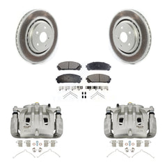 Transit Auto KCG-100770P Disc Brake Kit for 2022 Lexus NX250, Lexus NX350, Lexus NX350h - Front product image