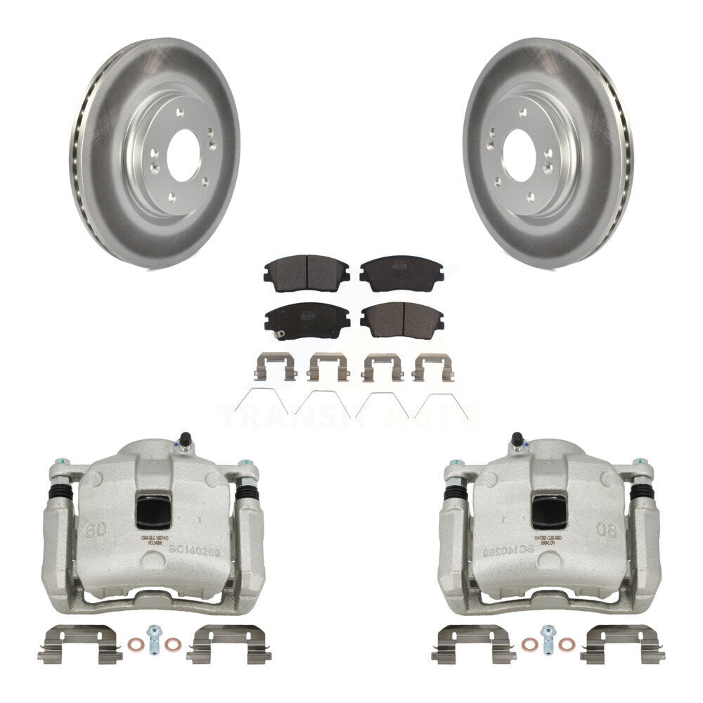 Transit Auto KCG-100770T Disc Brake Kit for 2016-2021 Hyundai Tucson, Kia Sportage - Front product image
