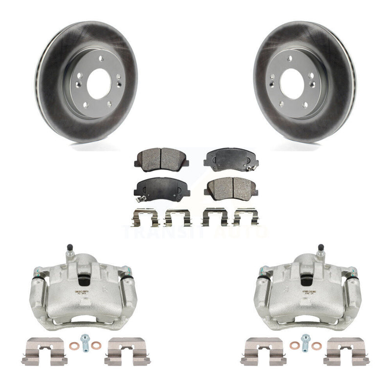 Transit Auto KCG-100771P Disc Brake Kit for 2012 Hyundai Veloster - Front product image